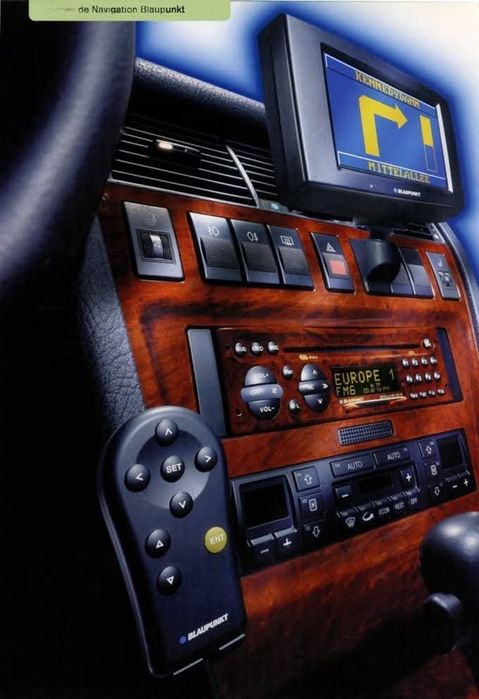 Radio Blaupunkt Sevilla RD126 w drewnie ! Mercedes r107 r129 w140 w126