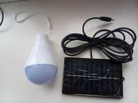 Аккумуляторная лампа/светильник на солнечной батарее