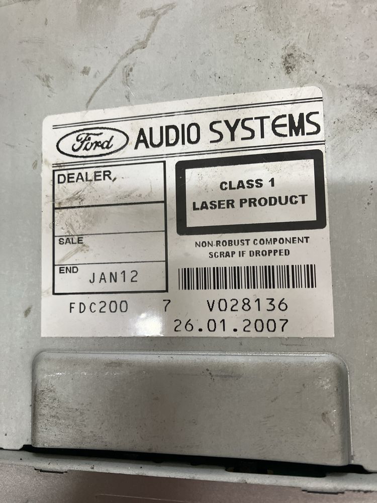 Ford Galaxy MK2 Mondeo MK4 - radio