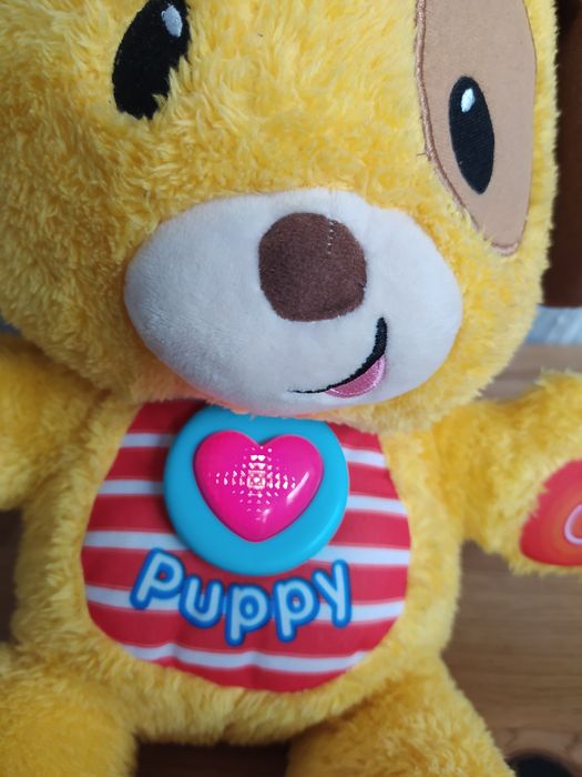 WinFun Puppy miś, piesek, szczeniak, zabawka edukacyjna angielski