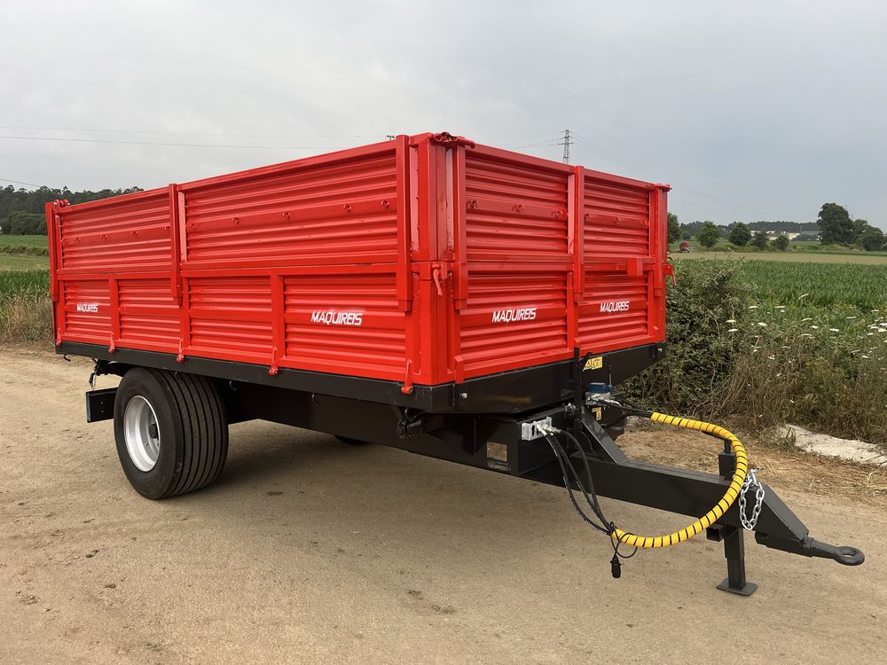 Reboque agricola tribasculante 10T