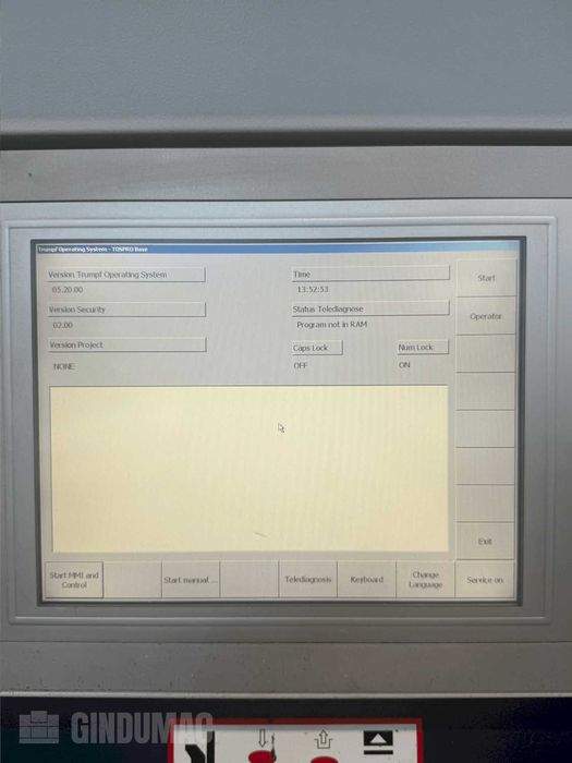 TRUMPF TruBend 7036 (2014) – prasa krawędziowa CNC
