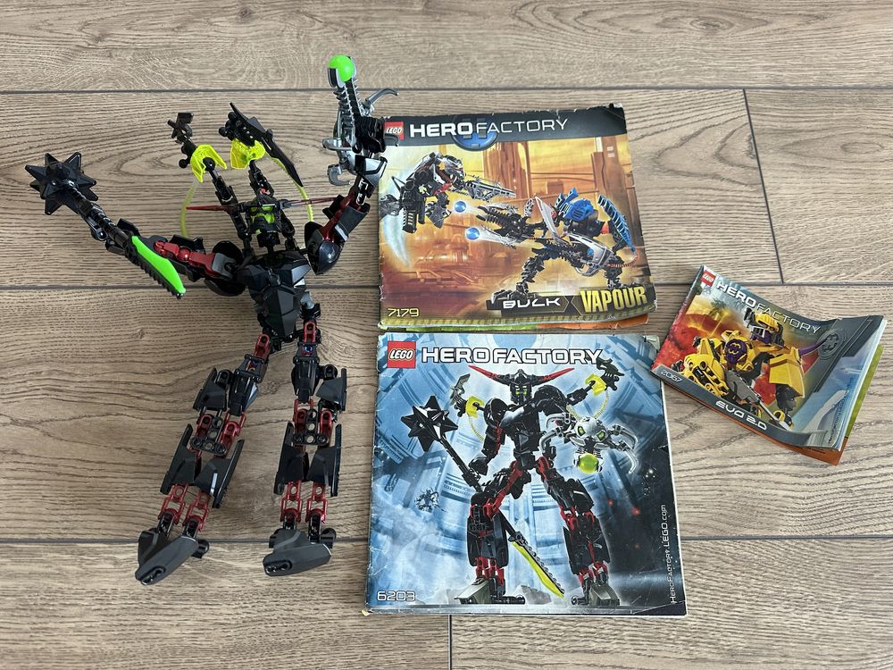 LEGO Hero Factory Bionicle + instrukcje + filmy