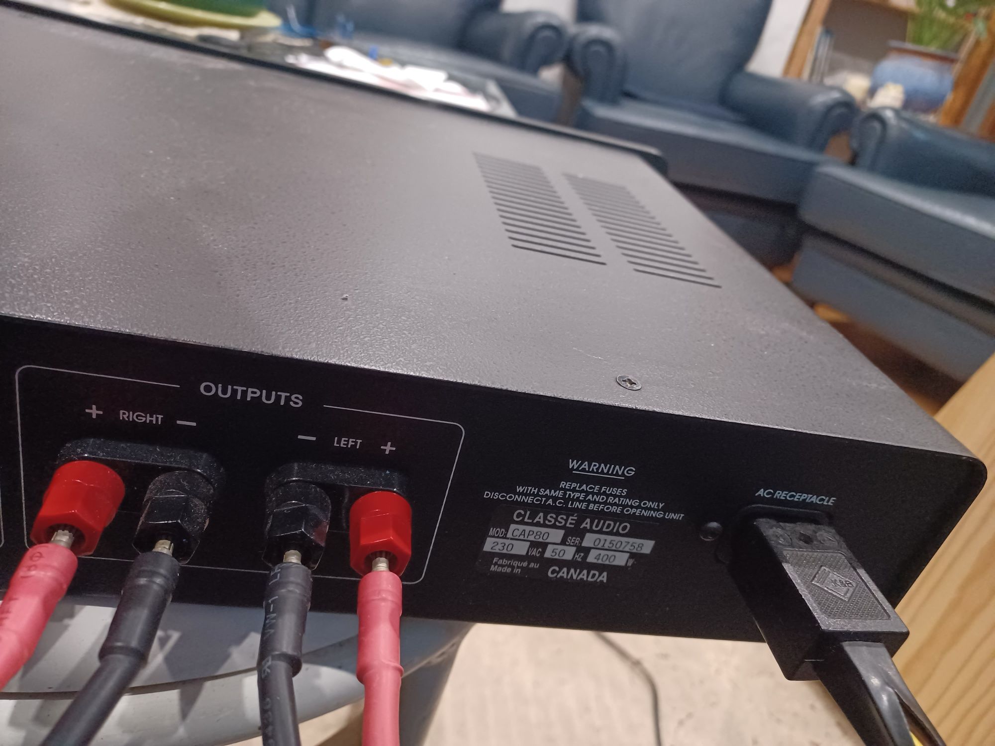 CLASSÉ AUDIO CAP 80 com comando como novo