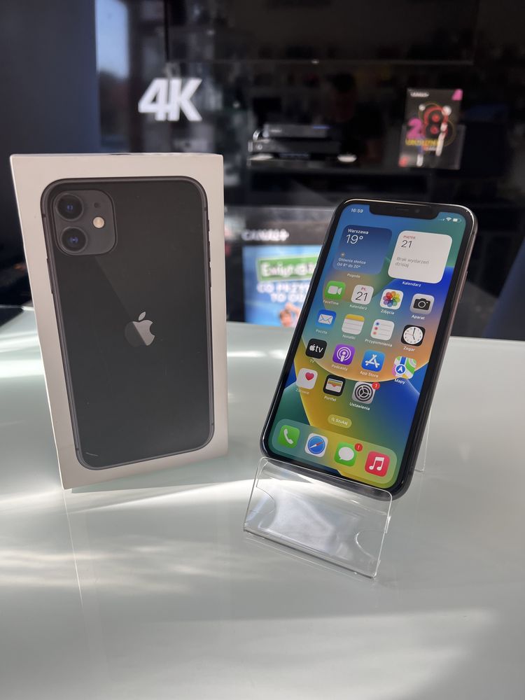 Apple iPhone 11 64GB - bat. 100% / GWARANCJA/ sklep ul. Kolejowa 32