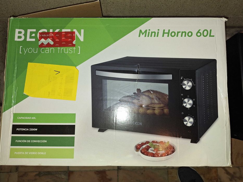 Forno Elétrico Becken 60L 2000W (NOVO)