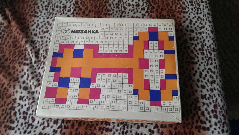 Настольная игра мозаика золотой ключик СССР с родной коробочкой