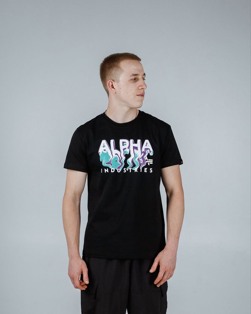 Футболка Alpha Industries Nebula • Оригінал з Європи • S, M, L, XL
