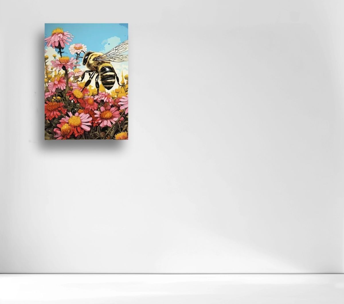 Malowanie po Numerach Farba z Płótnem i Akrylowe Pigmenty 40cm x 50cm