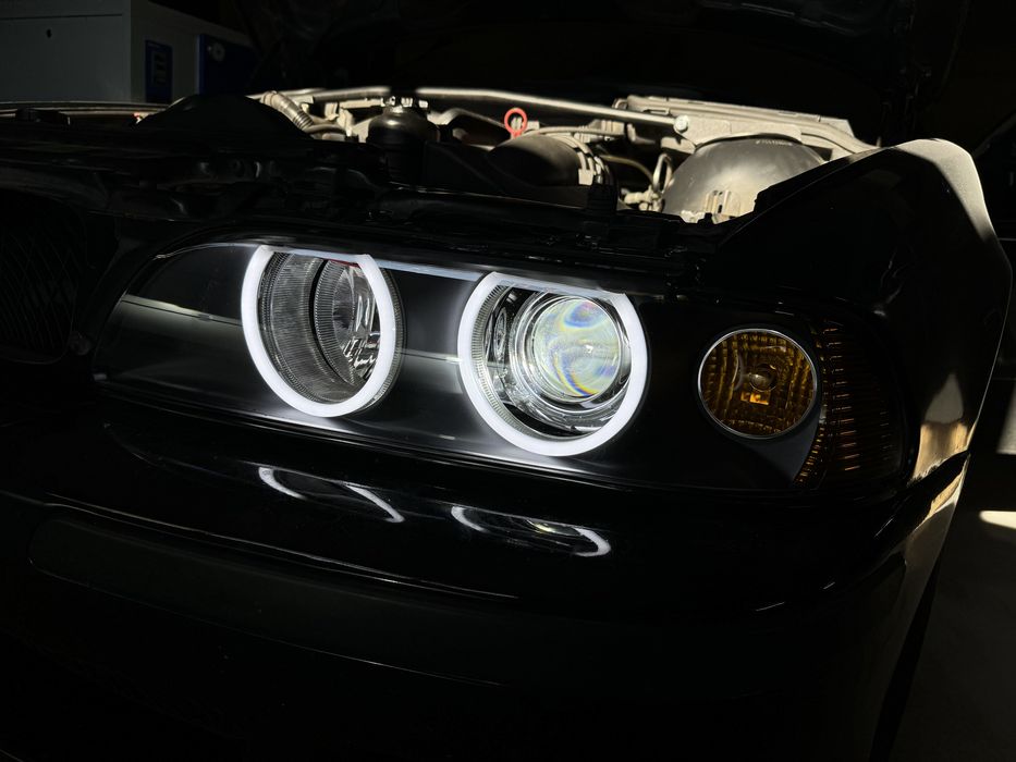 BMW E39 lampy polift przedlift BI LED BI XENON H7 przód lewa prawa