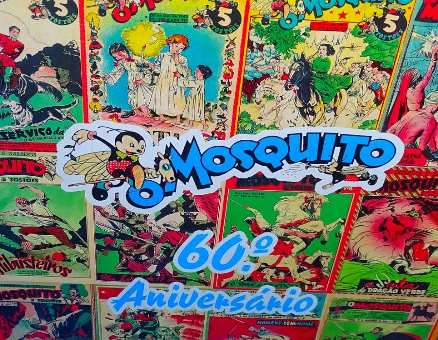 BD - O MOSQUITO 60º Aniversário - NOVO - 1ª Edição