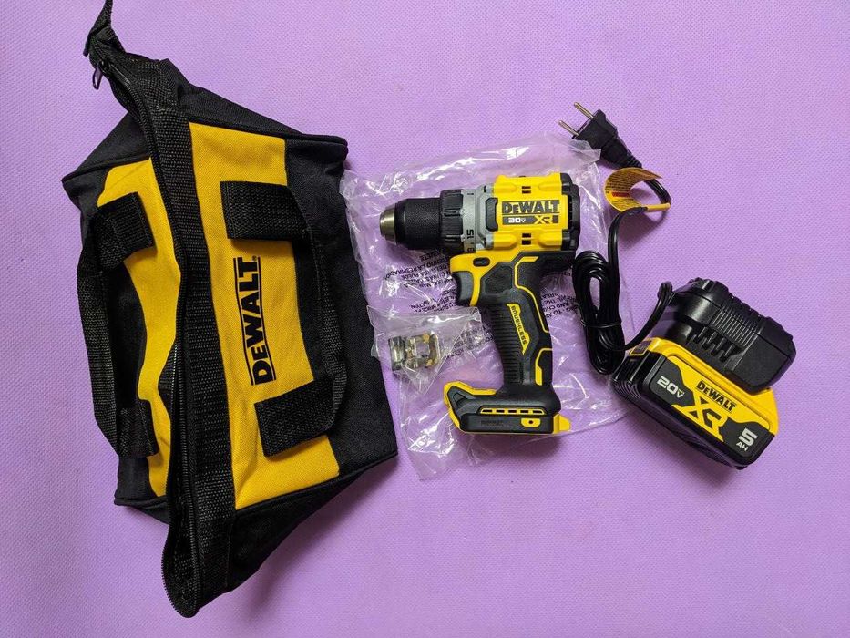 Безщітковий шуруповерт DeWalt DCD800P1 20V