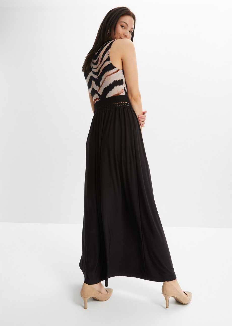 B.P.C sukienka maxi letnia ze wzorem 40/42.