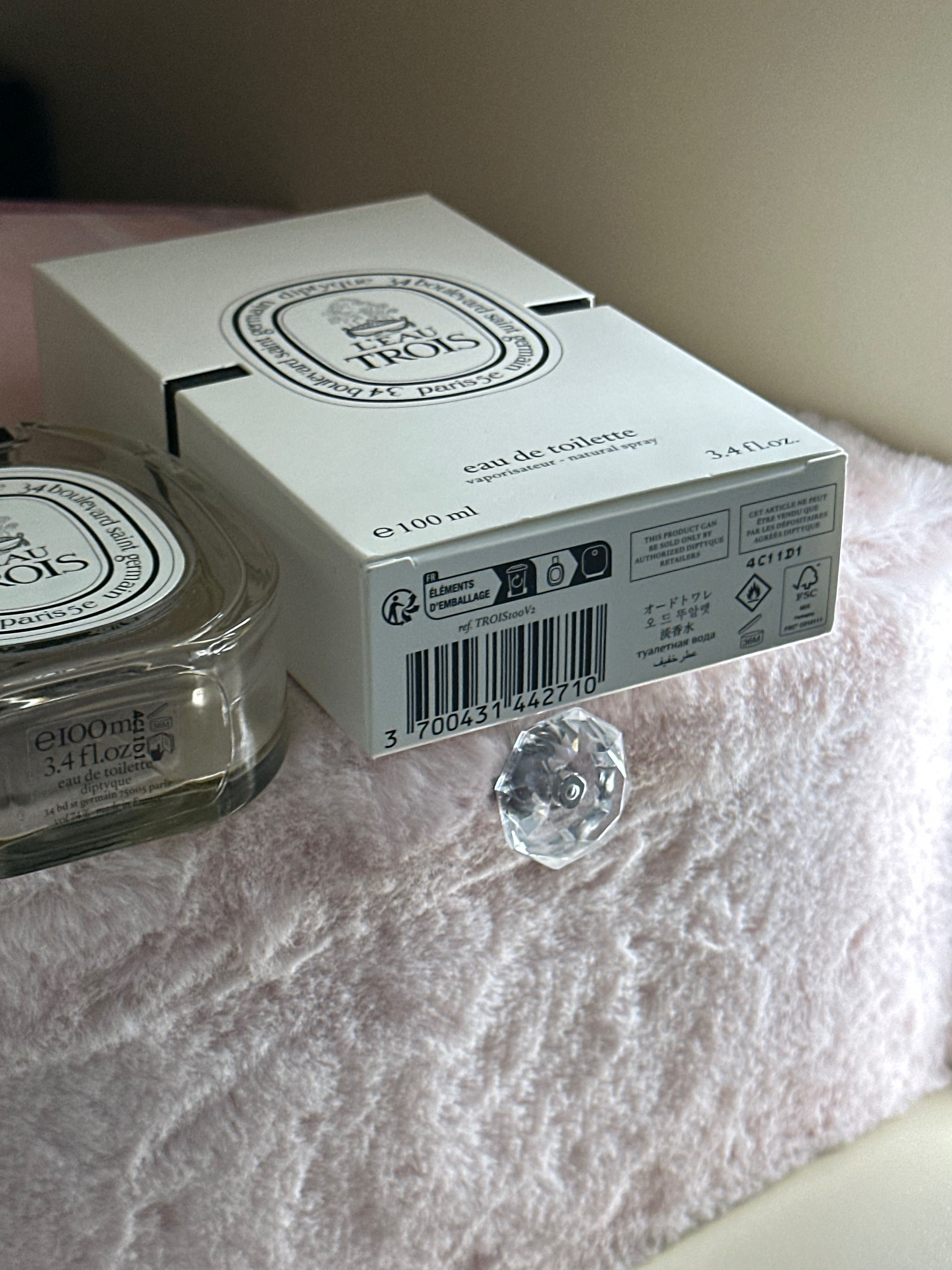 Flakon perfum Diptyque kolekcjonerski prawie pusty flakon po perfumach