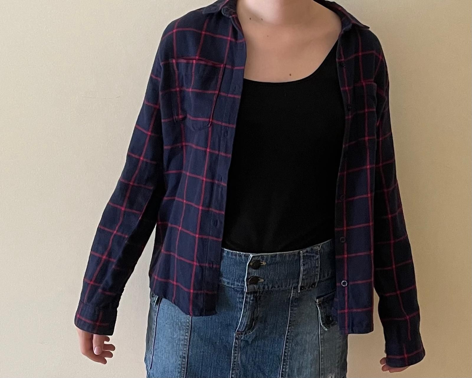 Camisa xadrez clássica