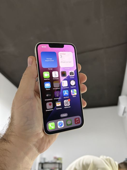 Apple iphone 13 128 gb білий 100% акб як новий айфон