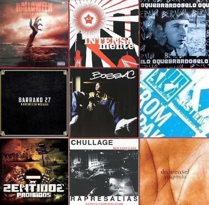 54 CDs - HIP HOP TUGA - Muito Bom Estado