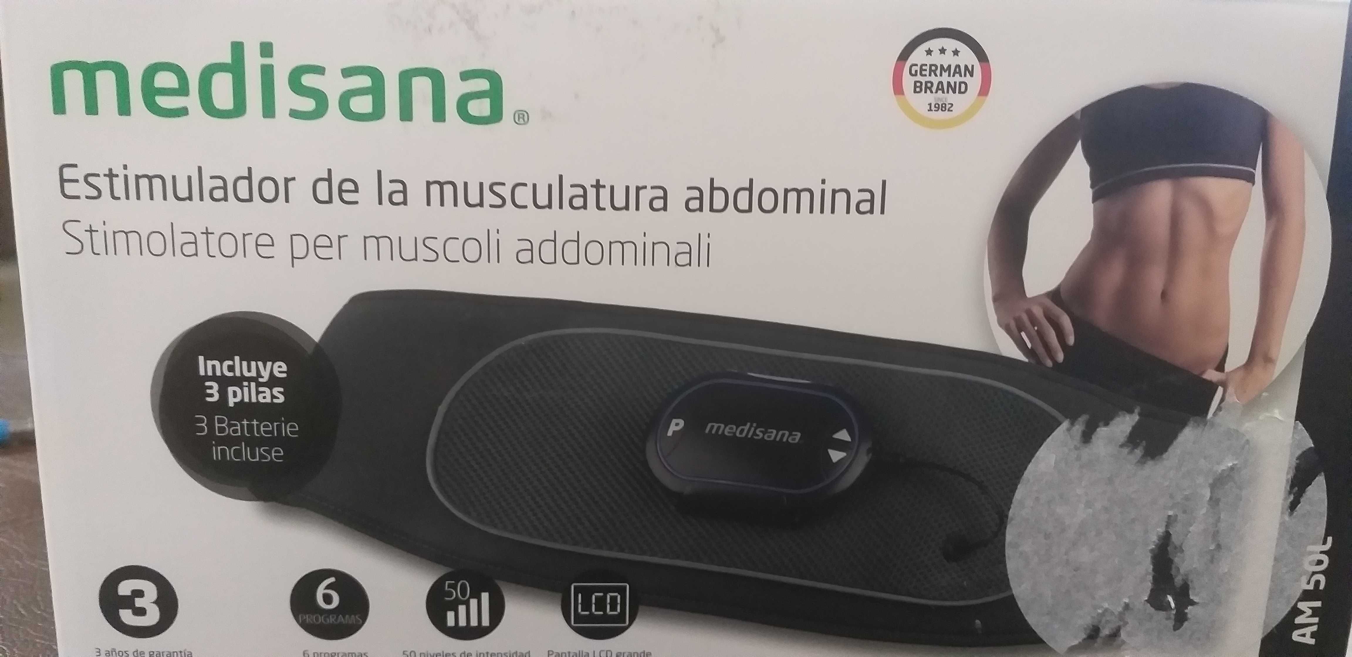 Estimulador abdominal medisana
