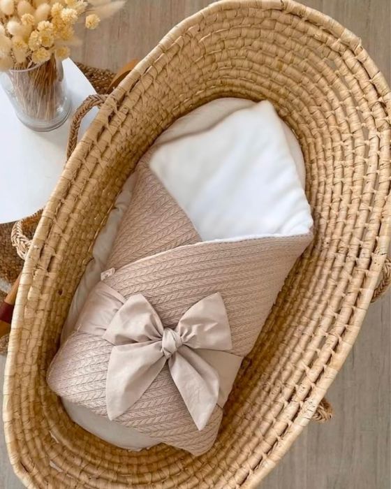 Конверт на виписку, плед