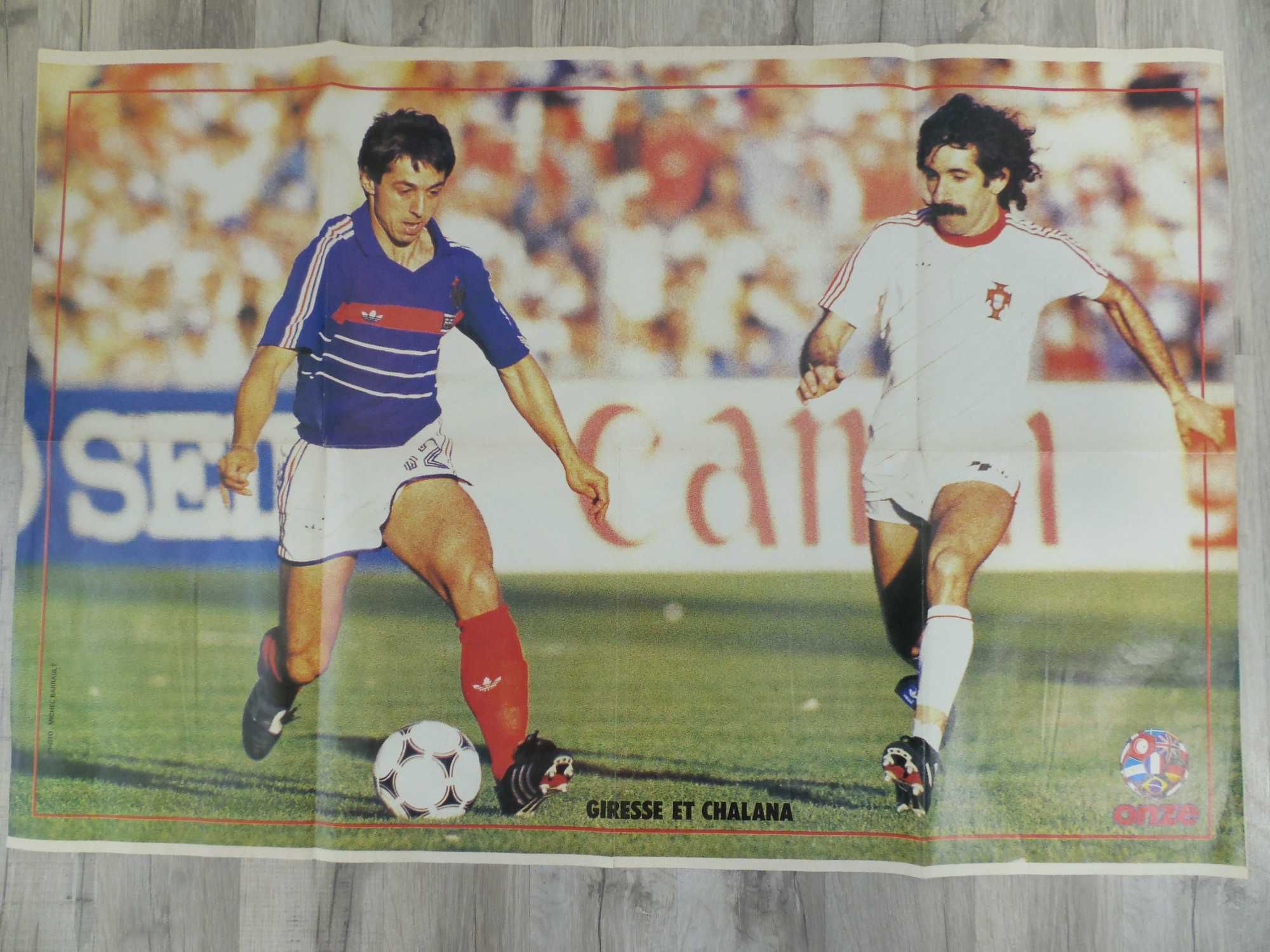 Posters Futebol Maradona, Chalana, Platini, etc.