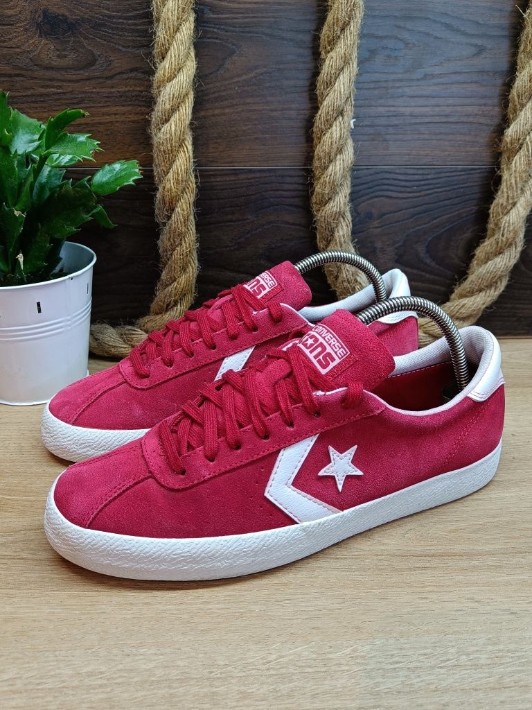 Czerwone buty trampki tenisówki sneakersy Converse Breakpoint Ox