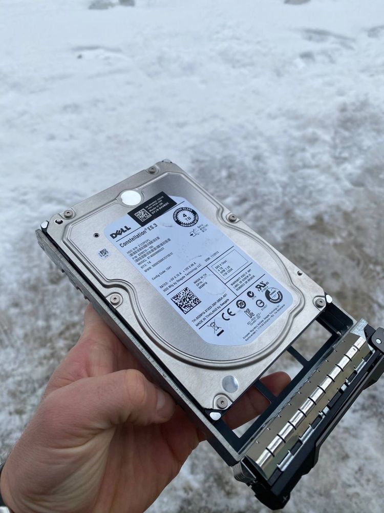 Жорсткий диск для сервера Dell 4TB 7.2K RPM SATA 6Gbps