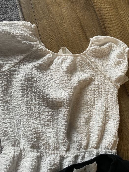 H&M zestaw ubranek dla dziewczynki rozm 110,116 stan bdb x 4 szt