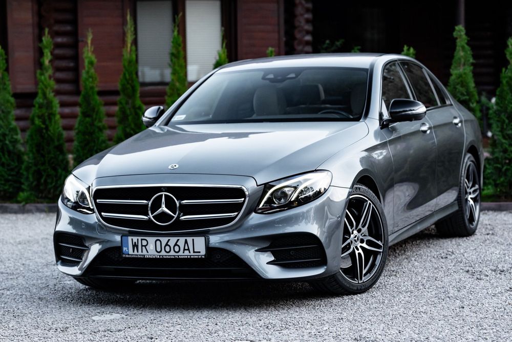 Mercedes-Benz Klasa E 184KM 4x4 MULTIBEAM LED Kam. 360 Nav Radar As. pasa Virtual SUPER STAN