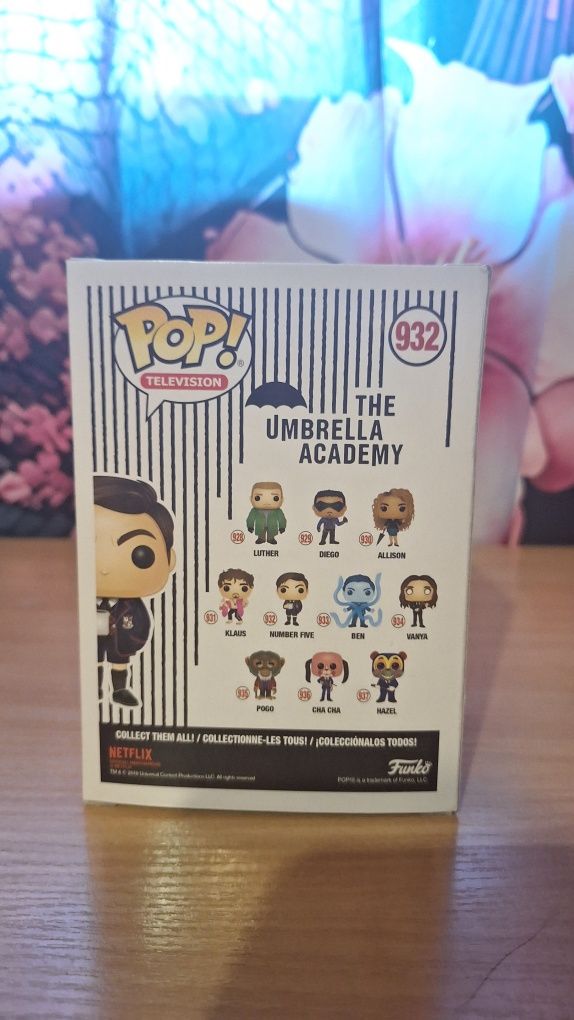 Funko Pop Number Five 932 The Umbrella Academy