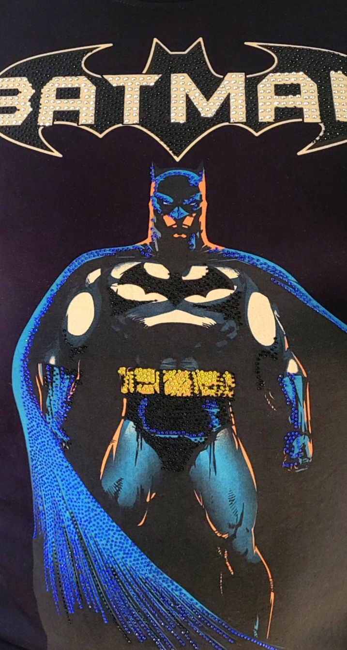 Philipp Plein Koszulka motyw z Batman Unikatowy model  Okazja
