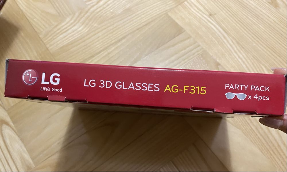 LG okulary Cinema 3D Party pack