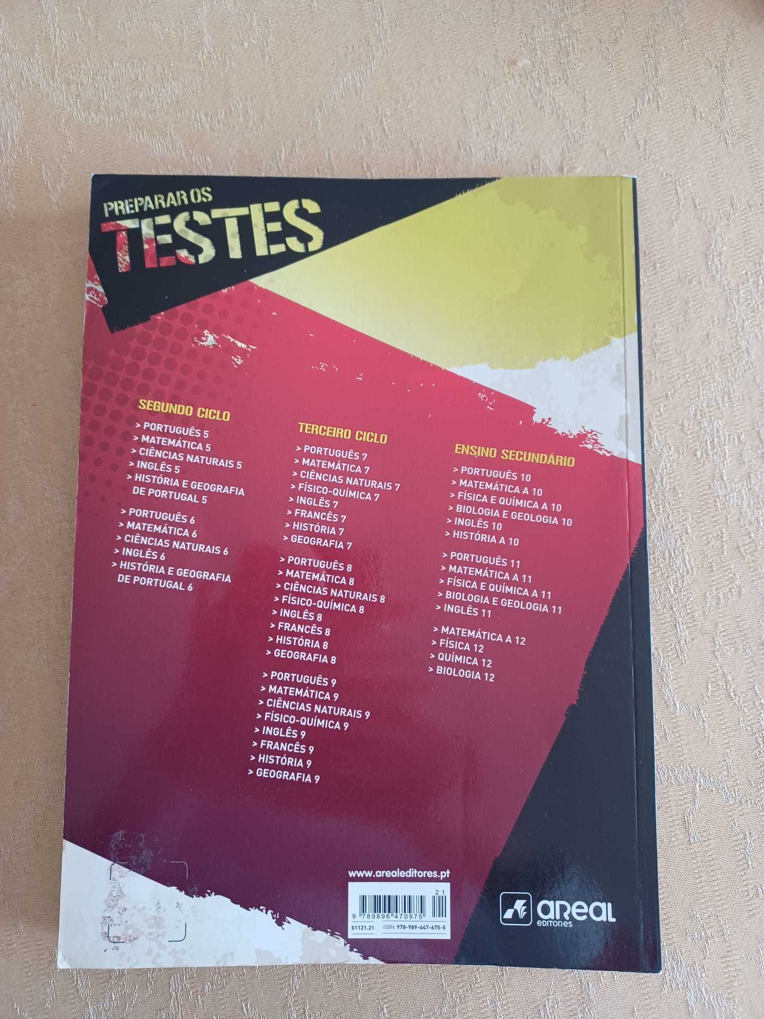 Preparar os Testes - Matemática - 7º Ano (COMO NOVO)