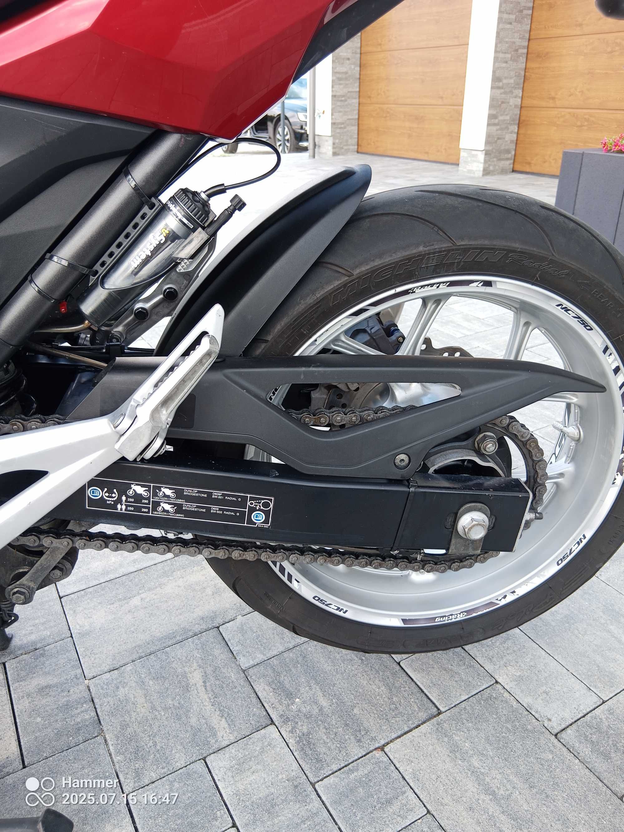 Stan bardzo dobry, dużo dodatków, salon Polska Honda Nc 750x DCT