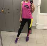 Лосины спортивные new balance, Nike майка