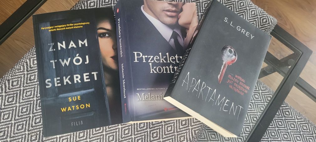 4 Książki o różnej tematyce.  Thriller