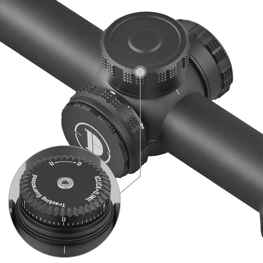 Оптический прицел Discovery ED-AR 1-6x24 FFP Загонник оптичний приціл