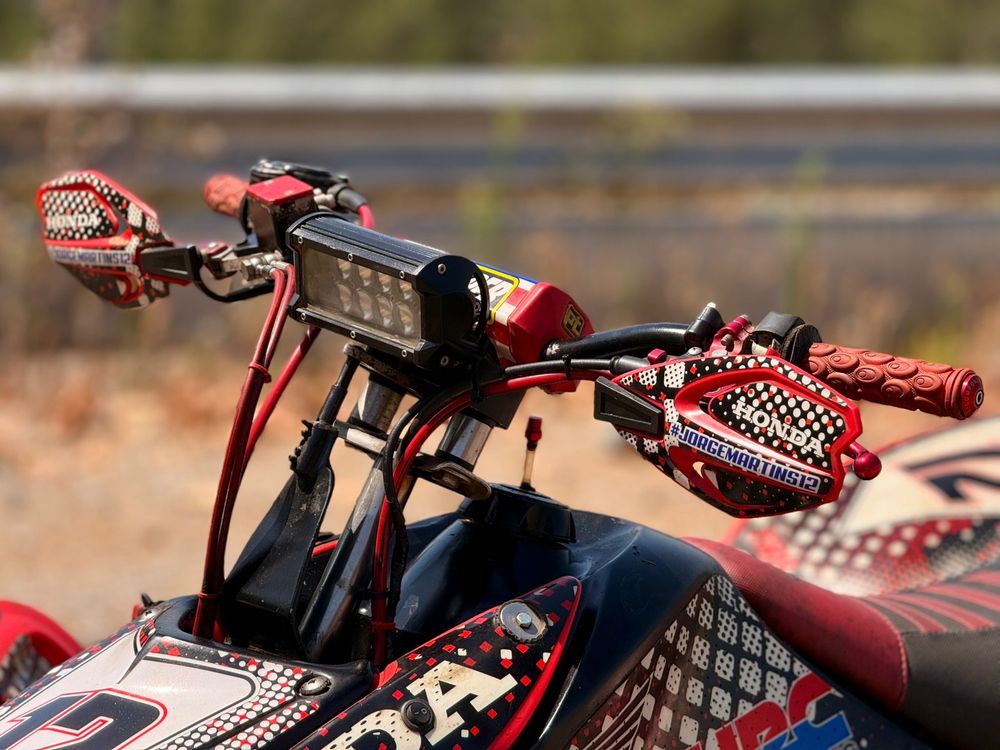 Honda trx450R matriculada