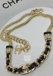 Naszyjnik CC Chanel choker