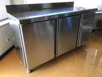 bancada de frio 2 Porta inox impecavel