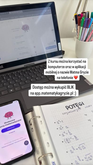 Korepetycje z nauczycielką matematyki