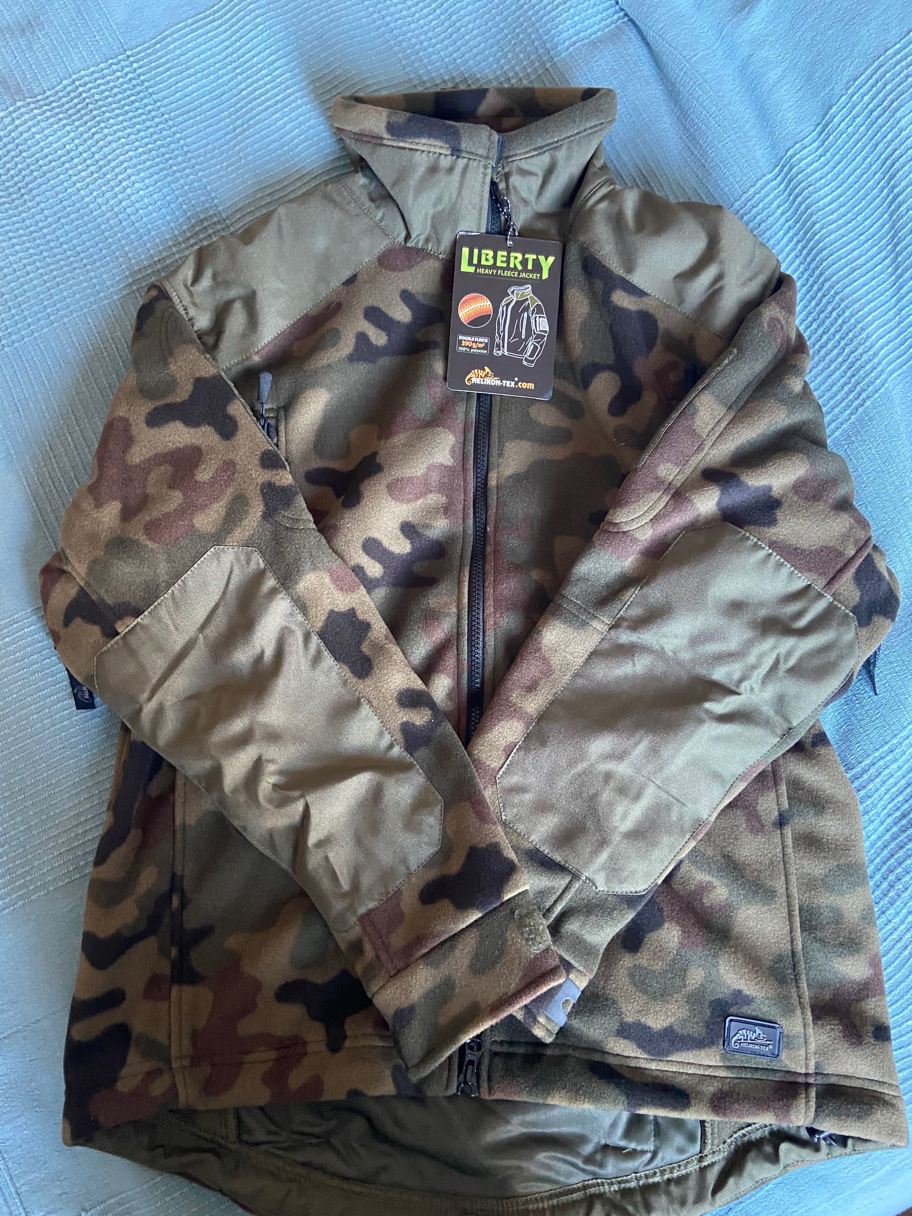 Polar Helikon Liberty Heavy Fleece Jacket - PL Woodland / wz.93 roz. M