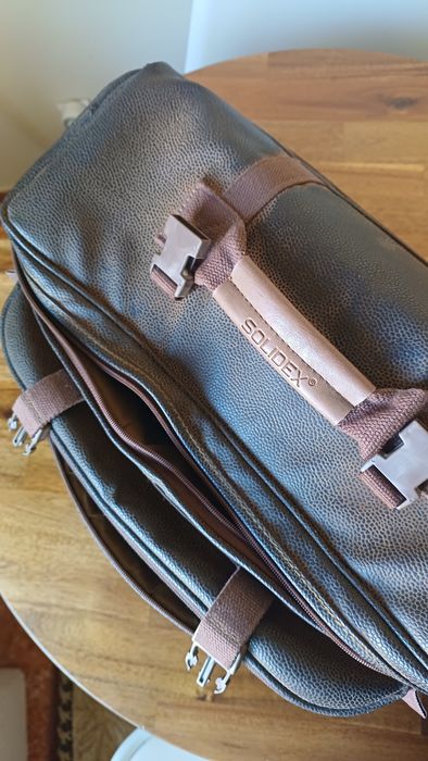 Mala em couro para fotografia - SOLIDEX