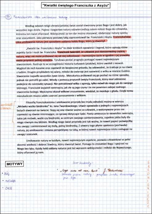Opracowane pytania jawne matura polski 2024/2025 Biblia