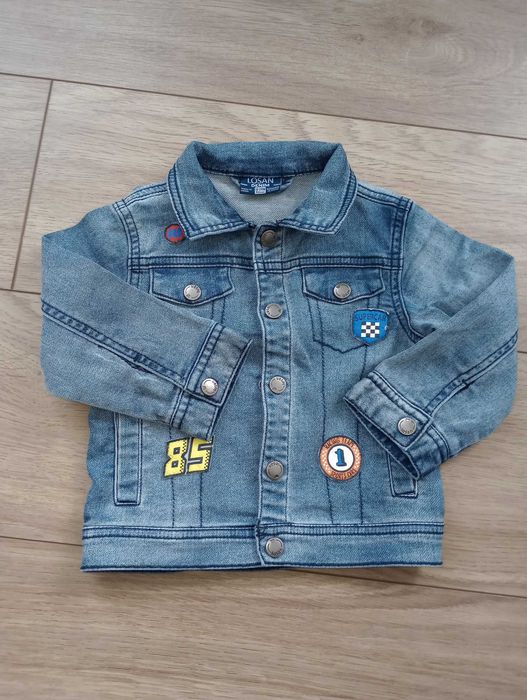Kurtka jeansowa chłopięca 92