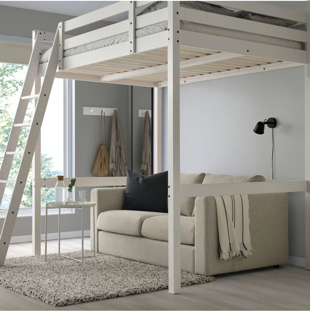 Cama Casal Alta Ikea