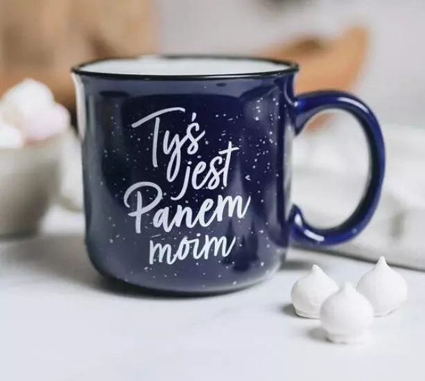 Kubek vintage - Tyś jest Panem. Szaron. Nowy Produkt