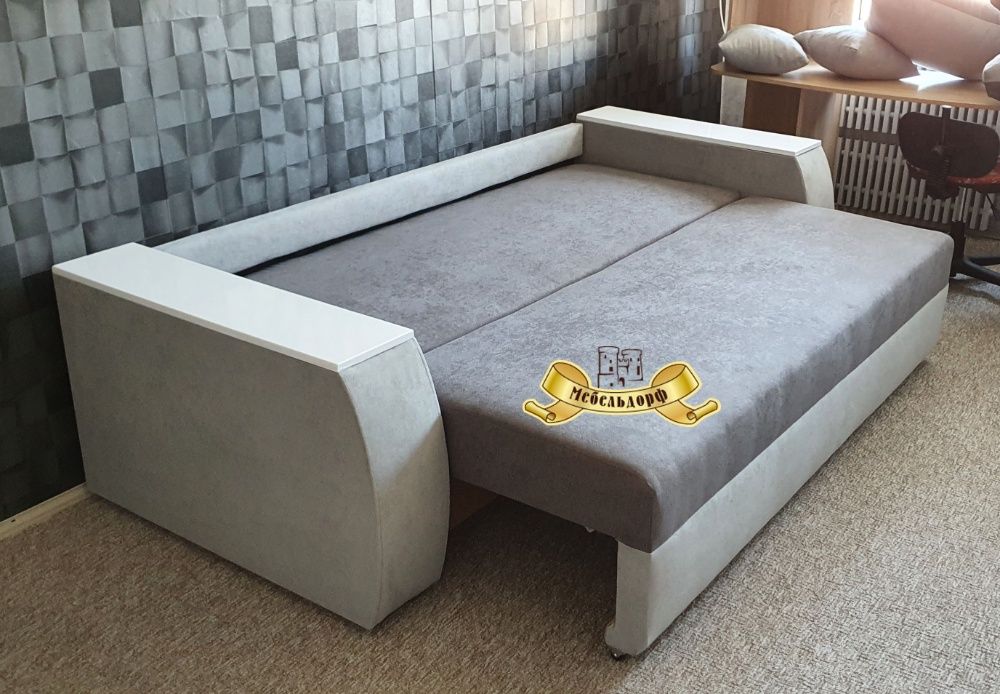 Диван еврокнижка Чикаго с нишами в подлокотниках Днепр Акция Наличие