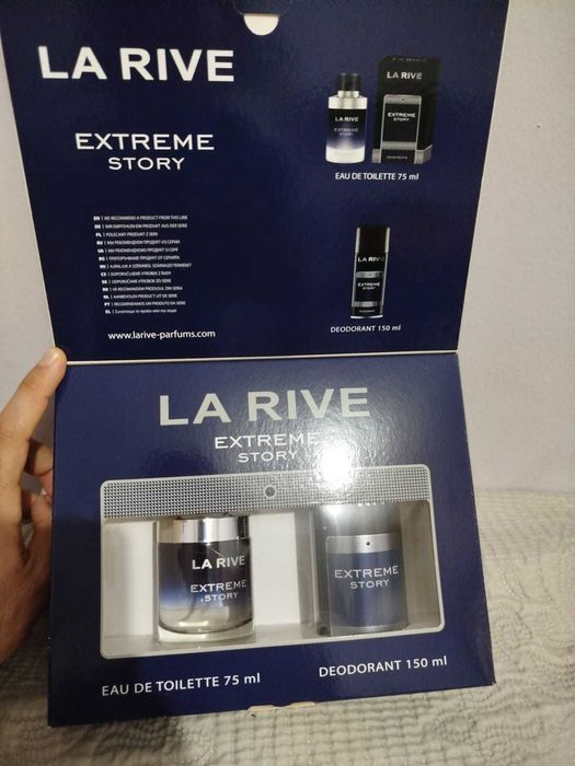 Perfume + desodorizante La Rive Extreme Story  (NOVO, selado)