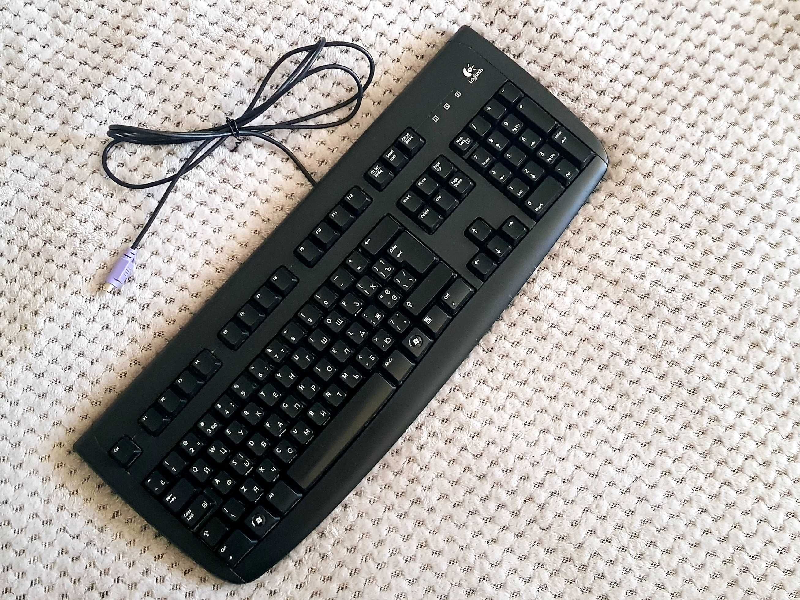 Клавіатура Logitech Deluxe 250 Keyboard - PS/2
