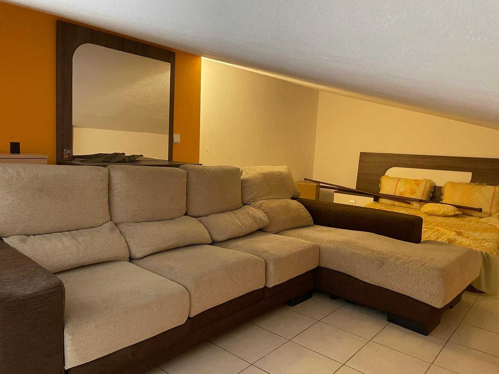 Sofá Chaise Longue Modular (Em formato L)